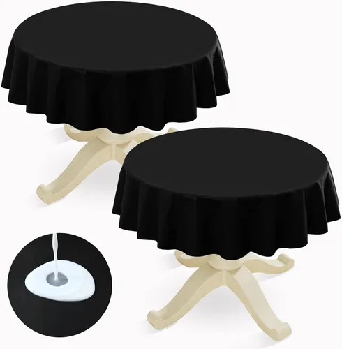 Vista 47 de homing - Mantel cuadrado de vinilo, mantel de plástico impermeable y a prueba de derrames con respaldo de franela, cubierta de mesa fácil de limpiar