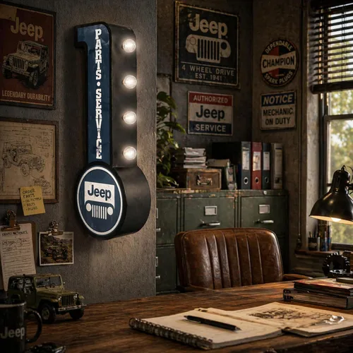Vista 20 de American Art Decor AAD Off The Wall - Rótulos LED para marquesina