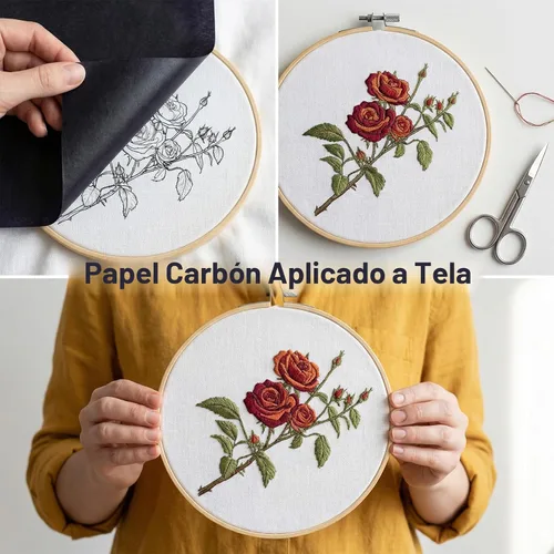 Vista 5 de PSLER Papel de carbón negro para trazado - 30 piezas de papel
