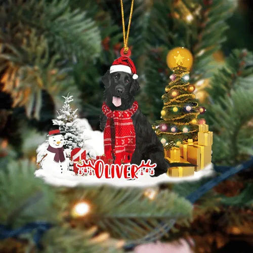 Vista 149 de NAZENTI Adorno personalizado de gato abisinio con árbol de pino, adorno de Navidad personalizado para perros amantes de las mascotas, colgante