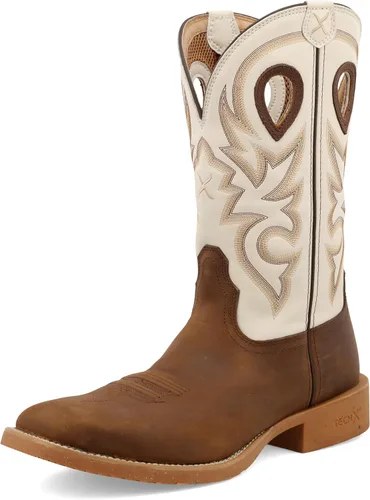 Vista 11 de Twisted X Botas Tech X de 12 pulgadas para hombre, punta cuadrada ancha con Tech X