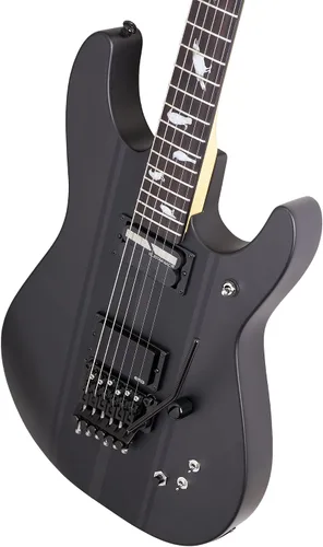 Vista 3 de Schecter 6 cuerdas DJ ASHBA, gris carbón satinado (270)