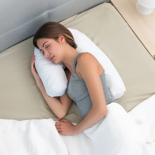 Vista 4 de Almohada Ergonómica de Postura Lateral U Slupill InnovaGoods