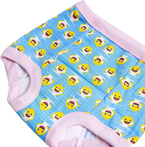 Vista 6 de Baby Shark Training Pant Multipacks with Success Tracking Chart & Stickers, Sizes 18m, 2t, 3t, 4t