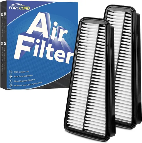 Vista 18 de Paquete de 2 Filtros de Aire para Motor Compatible con Volkswagen Atlas 2025-18 2.0L 3.6L, 2025-20 Atlas Cross Sport 2.0L 3.6L Reemplazo de Filtro