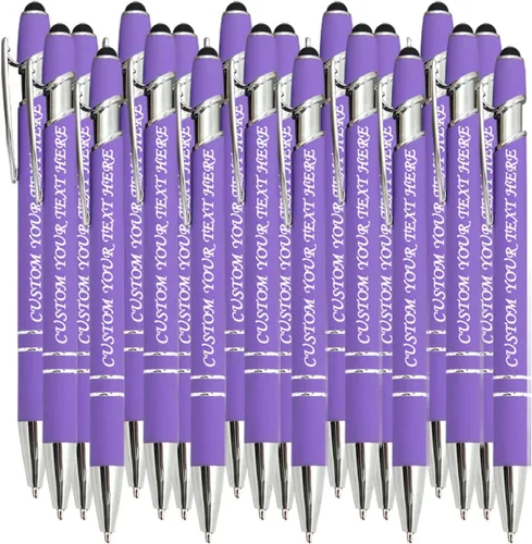 Vista 64 de VectWaby - Bolígrafos personalizados a granel, bolígrafo grabado con nombre, logotipo, lápiz capacitivo para pantallas táctiles, a granel