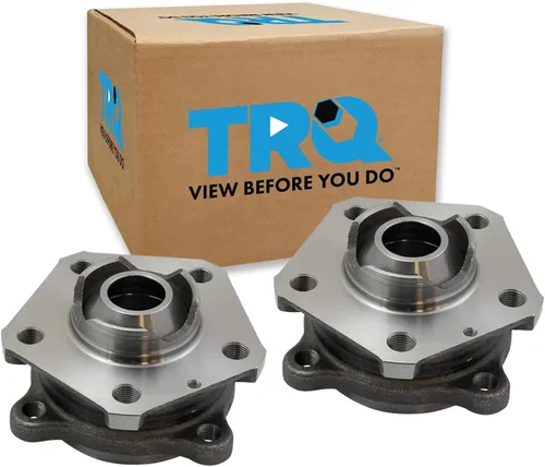 Vista 52 de TRQ Juego de 2 rodamientos de rueda delantera y conjunto de cubo compatible con Tesla 3 2020 Y 2018-2019 para Tesla 3 2020 Tesla Y AWD 2018-2019