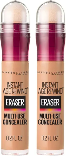 Vista 25 de Maybelline Instant Age Rewind Eraser Foundation con SPF 20 y provitamina B5 hidratante, 110, 1 unidad