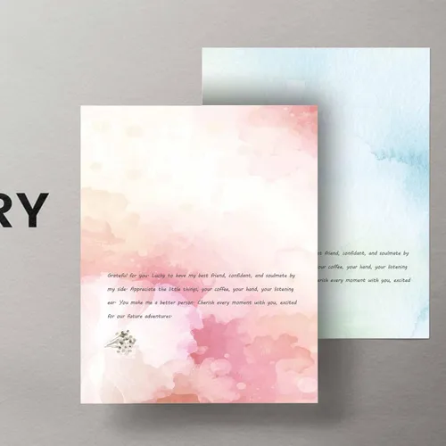 Vista 5 de DUGUTUL Papel de impresora de color, papel de acuarela estacionario, de doble cara, papel de computadora para uso personal o comercial, apto