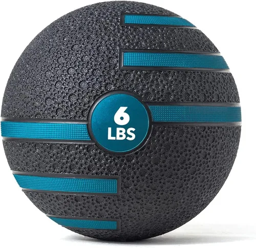 Vista 13 de JFIT Dual Texture Medicine Ball – Weighted Exercise Ball for Strength, Core & Functional Fitness Training