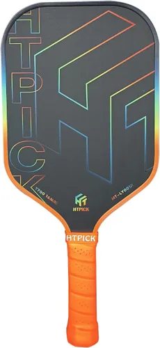Vista 11 de Pickleball Paddles, Carbon Fiber Pickleball Paddle High Grit & Spin with PP Honeycomb Core 16mm Thickness and Thermoformed Elongated