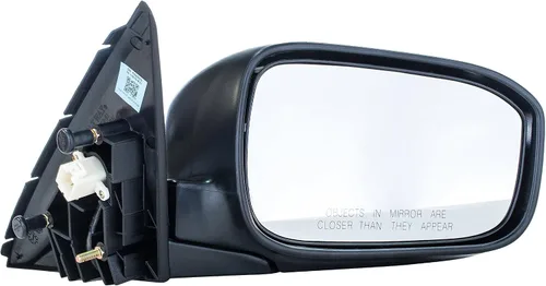 Vista 4 de Dependable Direct Espejo de puerta plegable manual sin pintar para el lado izquierdo del conductor compatible con Honda Accord Sedan