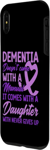 Vista 12 de iPhone 14 End Alz Alzheimer Concientización Demencia Hija Nunca Renuncia Caso