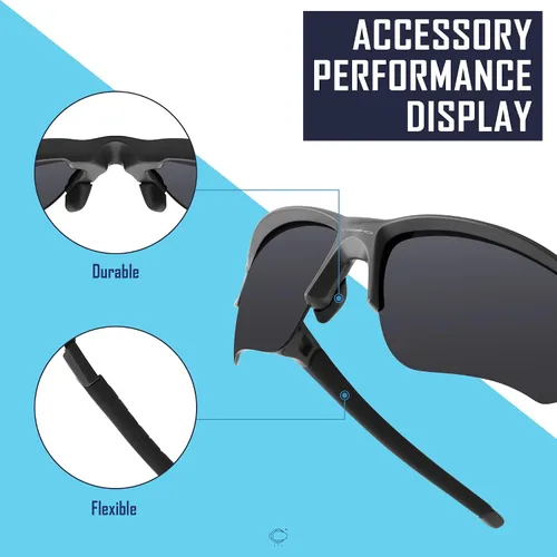 Vista 7 de SAUCER Almohadillas de repuesto para gafas de sol Oakley Commit AV Commit Round(R) OO9086 Sunglass