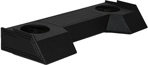 Vista 5 de Q Power Carcasa de subwoofer Downfire doble de 10 pulgadas, subcaja QBomb compatible con Dodge Ram Crew Cab y Quad Cab 2019-2026