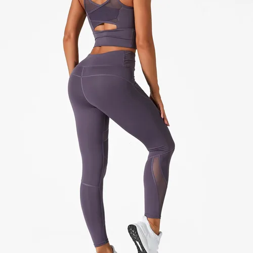 Vista 3 de Joggers for Women Women's Seamless Knit Tight Height Waist Breathable Outdoor Running Fitness Joggers for Women