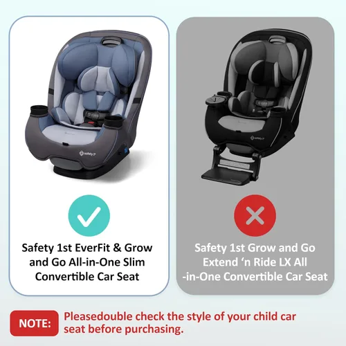 Vista 2 de Maxi-COSI Pria - Paquete de 2 bandejas para asiento de automóvil con portavasos para seguridad 1st EverFit & Grow and Go Cosco todo en uno