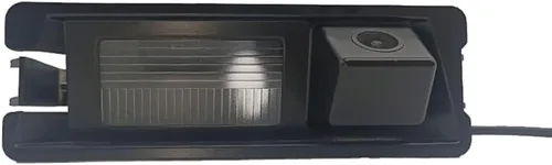 Vista 2 de Riloer Cámara inversa de visión trasera compatible con Nissan March Renault Logan Sandero W impermeable visión nocturna 170° ángulo visión 1/3" 6