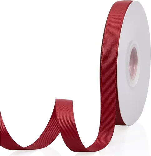 Vista 106 de Cinta de grogrén de doble cara de color liso azul bebé de 1-1/2 pulgadas x 50 yardas para envolver regalos, bodas, fiestas, manualidades, lazos