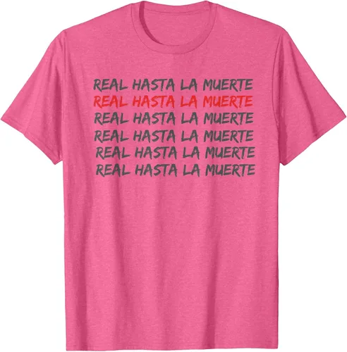 Vista 6 de Camiseta Real Hasta La Muerte Negro