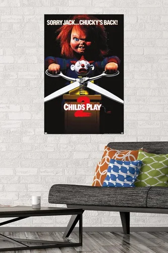 Vista 2 de Trends International Child'S Play 2 - Póster de pared de una hoja, 22.375 x 34 pulgadas, versión sin marco