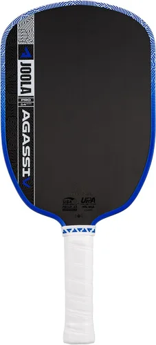 Vista 9 de JOOLA Pro V Pickleball Paddle - 14mm/16mm - Raw Carbon Fiber Textured Surface - Enhanced Frame & Propulsion Core, USAPA & UPA-A Certified, NFC Chip