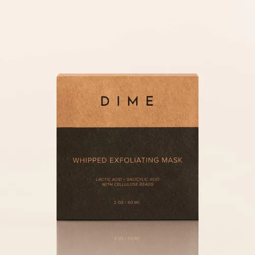 Vista 8 de DIME Beauty Whipped - Mascarilla exfoliante facial y limpiador, exfoliante de ácido láctico y ácido salicílico, 2 onzas / 2.0 fl oz