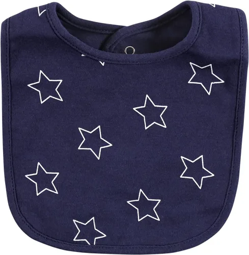 Vista 314 de Hudson Baby Conjunto de babero y calcetines unisex de algodón para bebé