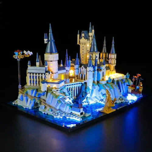 Vista 7 de BRIKSMAX Kit de luces 2.0 para el Castillo de Hogwarts y sus terrenos - Iluminación LED innovadora compatible con Lego Harry Potter 76419