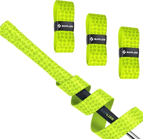Vista 18 de SAPLIZE Cintas de Envolvimiento para Grip de Golf, Paquete de 3 o 15 Cintas de Sobregrip de PU Adhesivas, Nueva Solución de Regripping para Grips