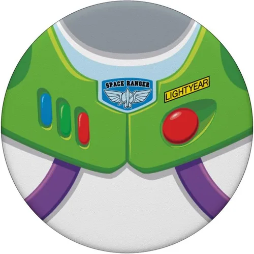 Vista 3 de Disney and Pixar Toy Story 4 Buzz Lightyear Suit - PopSockets agarre y soporte para teléfonos y tabletas, Negro