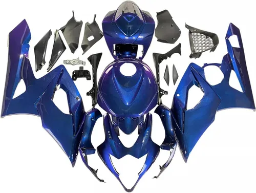 Vista 12 de YTL - Carenado completo negro brillante para Suzuki 2005-2006 GSXR 1000