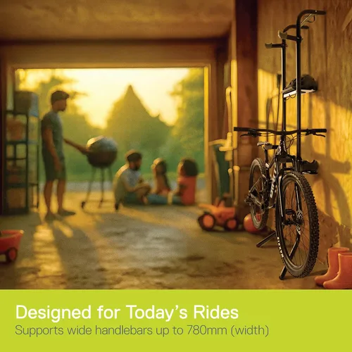 Vista 4 de Delta Cycle DeltaGravity Connect 2 Portabicicletas – Gravity totalmente ajustable para bicicletas de carretera, MTB e híbridas – Portabicicletas
