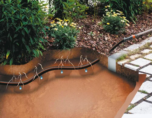 Vista 7 de Gardena Set de inicio Plantado Filas Microsistema de goteo Tamaño S