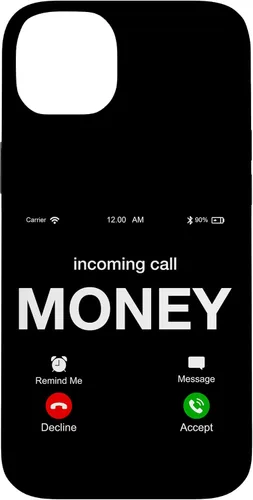 Vista 15 de Incoming Call Money is Calling Illustration Graphic Designs - Carcasa para iPhone 17