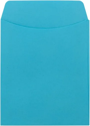 Vista 18 de Hygloss Products, sobres para tarjetas de biblioteca, no adhesivos, 3,5 x 4,875 pulgadas, (10 assorted colors) N/A