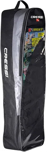 Vista 2 de Cressi Bolsa de aletas largas – Bolsa de equipo de buceo de apnea fabricada en material de primera calidad desde 1946