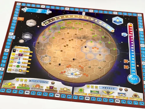 Vista 2 de Stronghold Games Terraforming Hellas & Elysium the Other Side of Mars Expansión Juego de mesa
