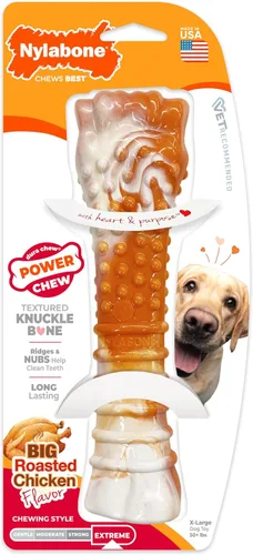 Vista 19 de Nylabone Power Chew Basted Blast - Juguetes masticables para perros