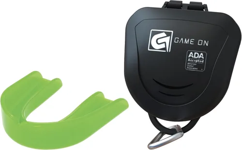 Vista 17 de Game On Protectores bucales, solo aceptado por la ADA, protector bucal deportivo sin tirantes para fútbol, baloncesto, lacrosse, hockey, protección