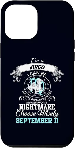Vista 26 de Virgo Zodiac Sign Astrology Horoscope September 11 Birthday Case for iPhone 17
