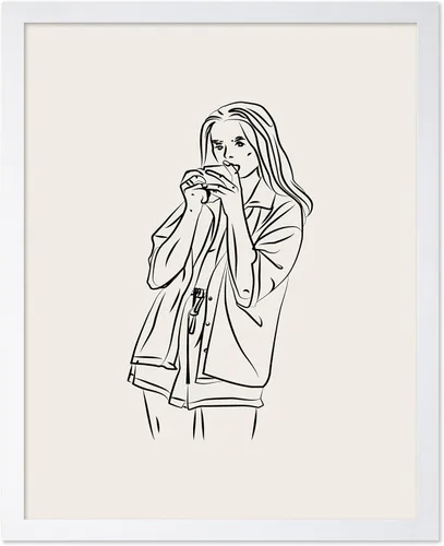 Vista 75 de Poster Master Swan Floaty Poster - Retro Woman Print - Pool Art - Swimming Illustration - Line Sketch - Abstract Design - Chic Boho Decor - Great