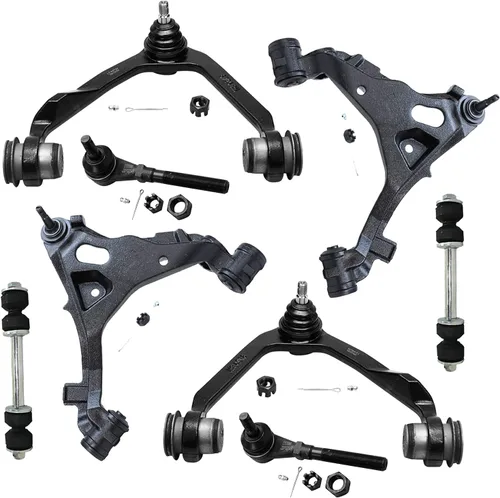 Vista 400 de Detroit Axle - Kit de brazos de control de extremo de 8 piezas para Toyota 2001-2003 Highlander 2002-2003 Camry Lexus ES300, 2 conjuntos de brazos