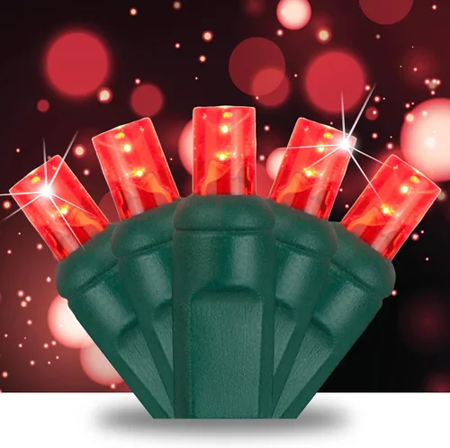 Vista 12 de SoftTwinkle Luces de Navidad de Centelleo Lento, Luces de Cadena de Centelleo Suave Luces de Navidad Pulsantes (50 Luces, 17 Pies, Blanco Cálido)