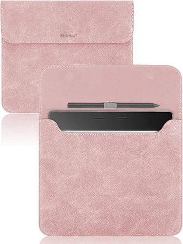 Vista 8 de Miimall Funda compatible con Kindle Scribe 2022, de cuero de alta calidad, funda protectora de cuero para Kindle Scribe de 10.2 pulgadas
