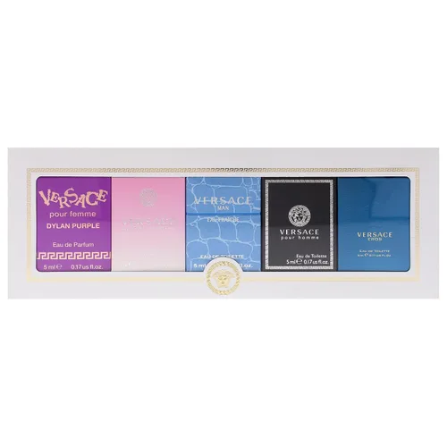 Vista 4 de Colección de Perfumes Versace - Eros, Bright Crystal, Dylan Blue y Más, Set de 5 Piezas