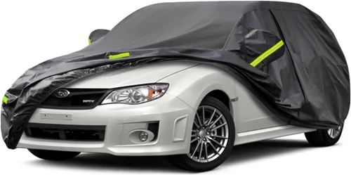 Vista 56 de Kaugung Funda para Coche de Ajuste Personalizado BMW Serie 3 E30 (1982-1994), 7 Capas Resistente al Viento Todo Clima Impermeable Cubierta Exterior