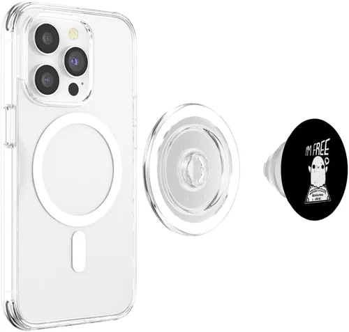 Vista 4 de Ouija Board - Disfraz perezoso de Halloween, divertido espíritu fantasma Wiccan PopSockets MagSafe PopGrip para iPhone