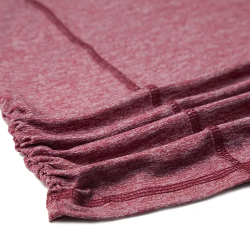 Vista 4 de Ninedaily Camiseta de entrenamiento para mujer, para correr, yoga, verano, manga corta, túnica casual