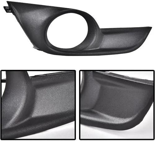 Vista 3 de G-PLUS Cubierta de Moldura del Bisel de la Luz Antiniebla del Parachoques Delantero Automático Compatible con 2013-2015 Altima S 2013-2015 Altima
